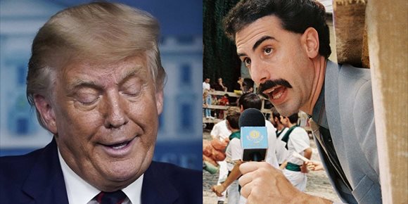 2. Borat 2 ensalza a Trump en el tráiler de la secuela, que se estrenará en Amazon antes de las elecciones