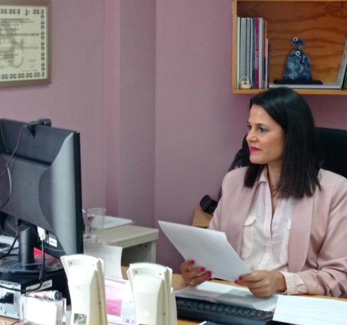 La asesora de programa del Instituto Andaluz de la Mujer (IAM) en Málaga, María Encarnación Santiago