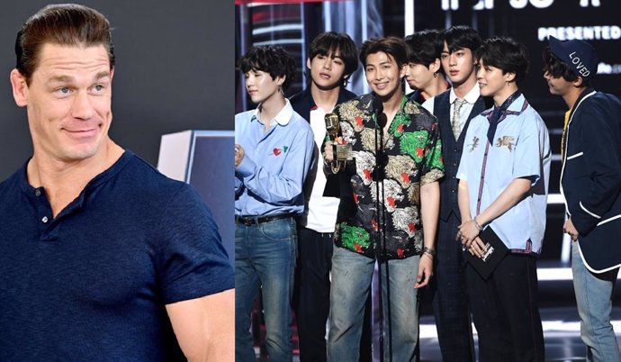 John Cena se declara fan de BTS: Están cambiando el mundo