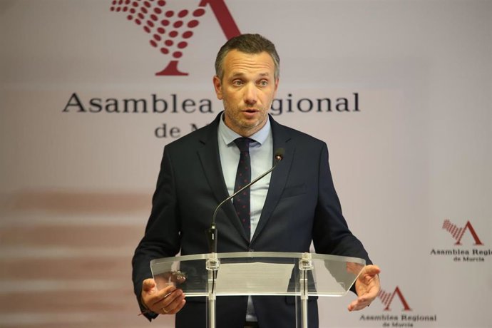 El portavoz del Grupo Parlamentario Popular, Joaquín Segado