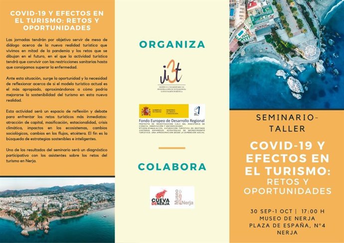 Seminario-taller 'Covid-19 y efectos en el turismo: retos y oportunidades'