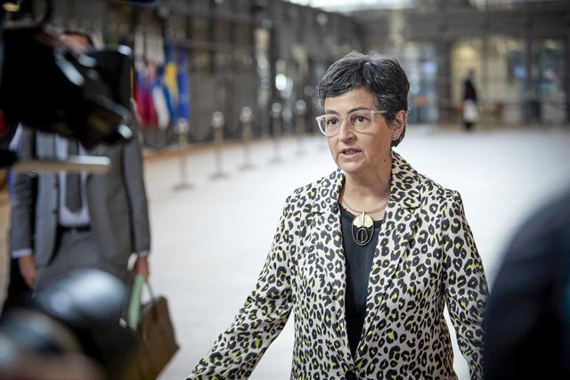 Arancha Gonzalez Laya en Bruselas