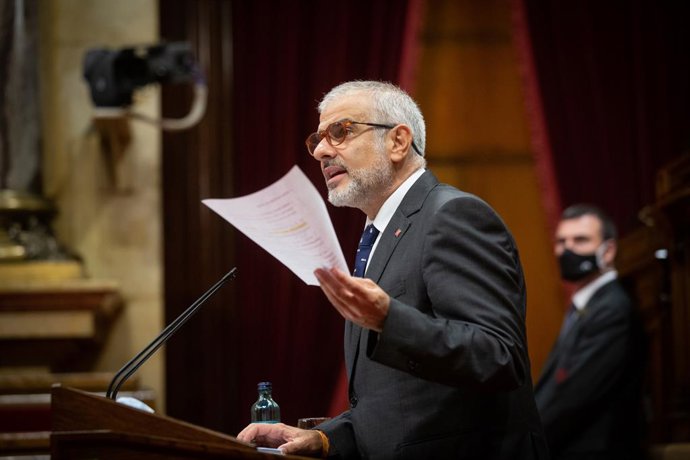 El líder de Cs a Catalunya, Carlos Carrizosa