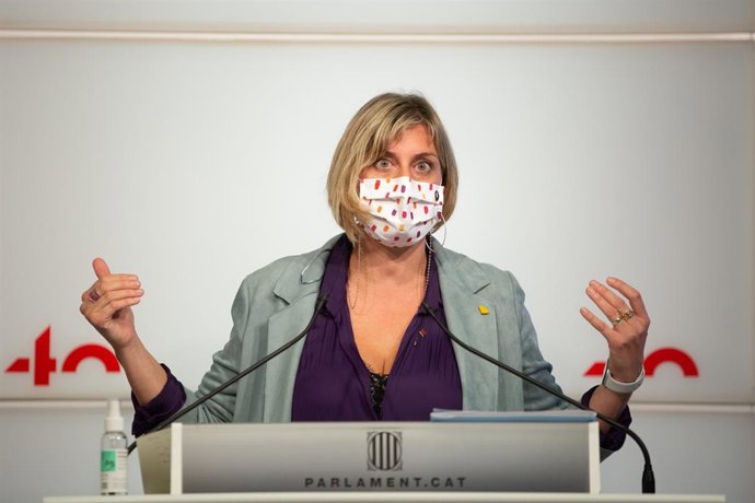 La consellera de Salut, Alba Vergés