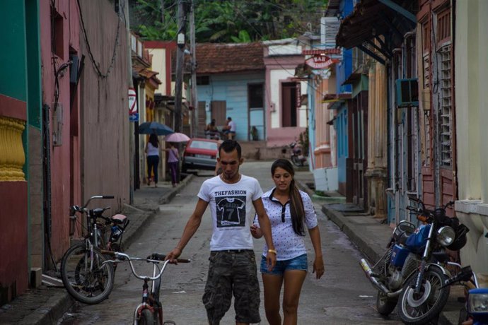 Imagen de archivo de una calle de Cuba. 
