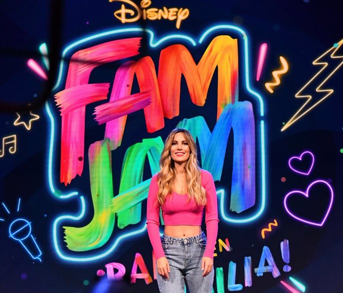 Edurne presenta Fam Jam en Disney Channel