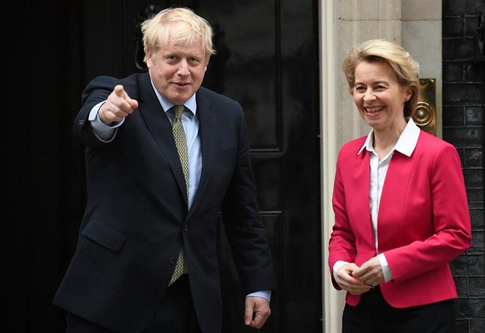 Boris Johnson i Ursula von der Leyen