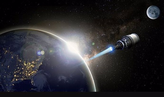 EEUU proyecta un cohete nuclear para misiones militares hasta la Luna