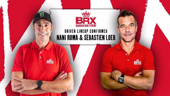 Nani Roma y Sébastien Loeb, pilotos del equipo BRX de cara al Rally Dakar 2021
