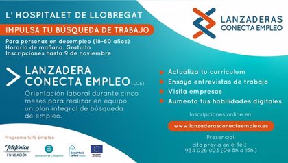 artículo dictador radio L'Hospitalet de Llobregat (Barcelona) abrirá una 'Lanzadera Conecta Empleo'  en noviembre