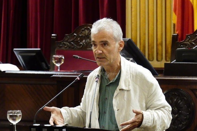 Pablo Jiménez, durante una intervención en el Pleno.
