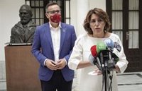 Susana Díaz: "Moreno supedita la salud de los andaluces a los intereses que le marca Casado en defensa de Díaz Ayuso"