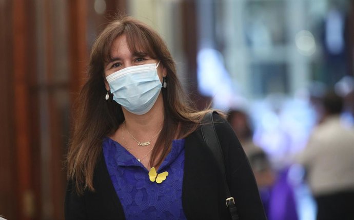La diputada de JxCat al Congrés, Laura Borrs. Madrid (Espanya), 9 de setembre del 2020. 