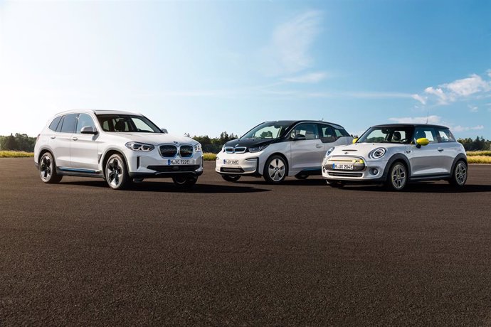 Modelos electrificados de BMW.