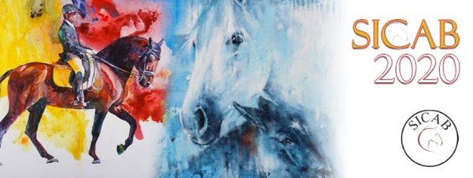 Cartel de la edición del Salón Internacional del Caballo de Sevilla 2020