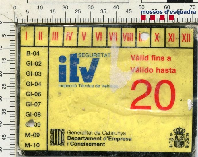 Denunciado por falsificar la ITV de su coche en Girona
