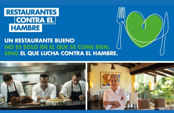 Acción contra el Hambre (ACH) y Hostelería de España vuelven a unirse en la 11 edición de Restaurantes contra el Hambre