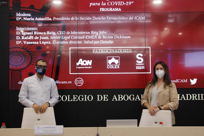 La sesión, organizada por la Sección de Derecho Farmacéutico del ICAM