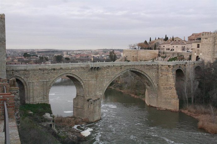 Puente, San Martín, Monumento, Río Tajo, Agua, Cielo, Toledo