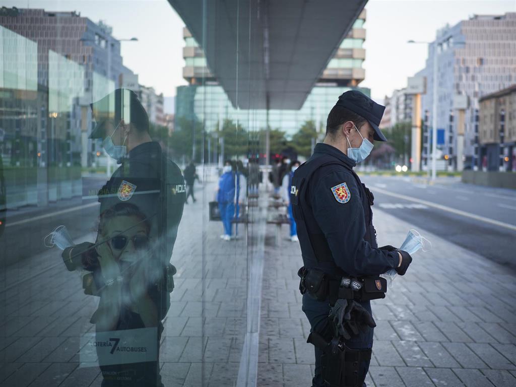 Policía y Guardia Civil en Madrid, a la espera de que ...