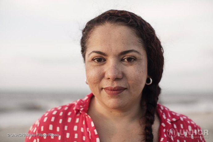 La colombiana Mayerlín Vergara, ganadora del Premio Nansen