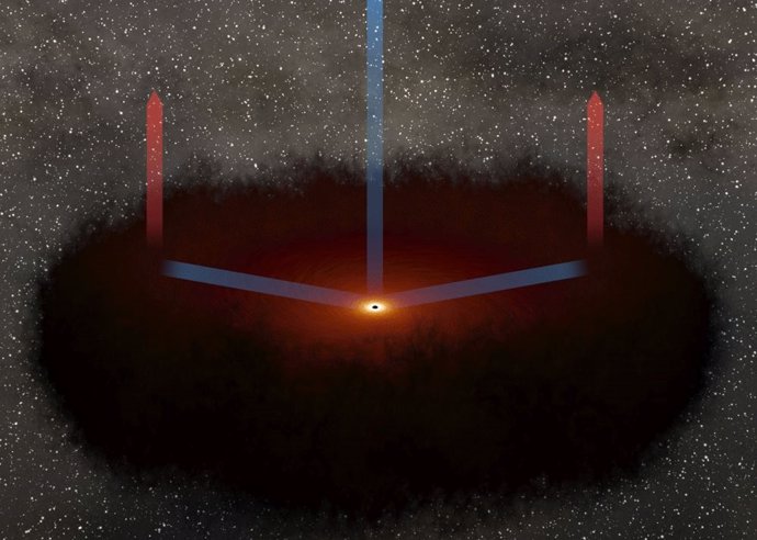 Cómo medir distancias cósmicas mapeando el eco de galaxias lejanas