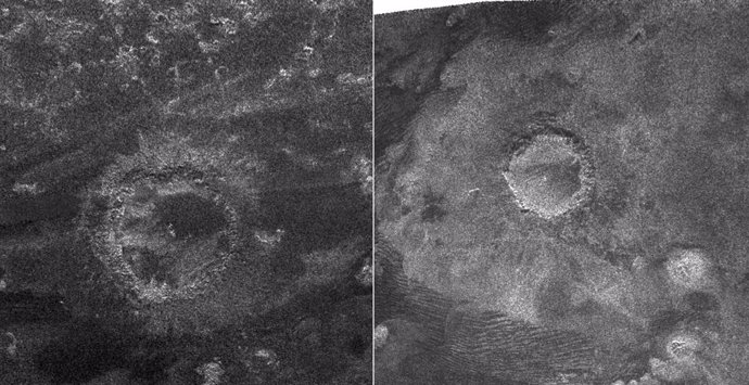 Cráteres en Titán pueden revelar antiguos ecosistemas congelados
