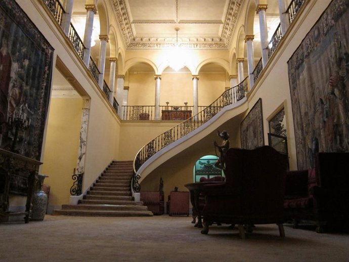 Interior del palau de l'industrial Julio Muñoz Ramonet a Barcelona