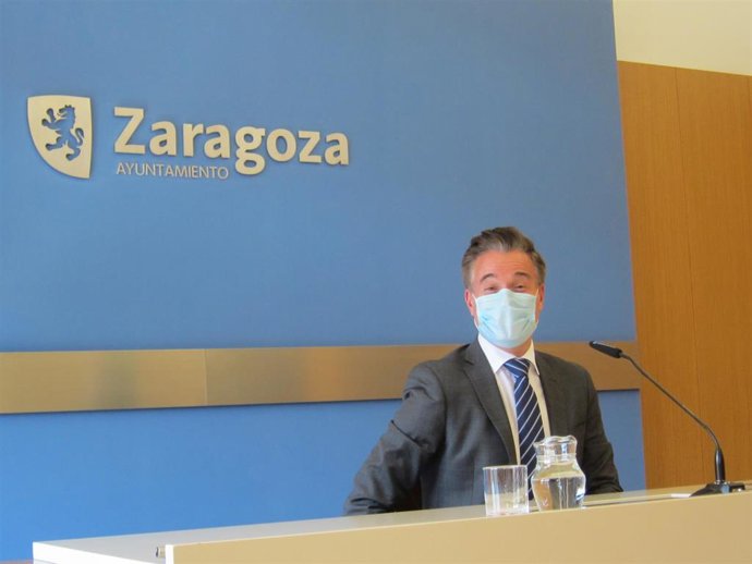 El consejero municipal de Urbanismo del Ayuntamiento de Zaragoza,Víctor Serrano