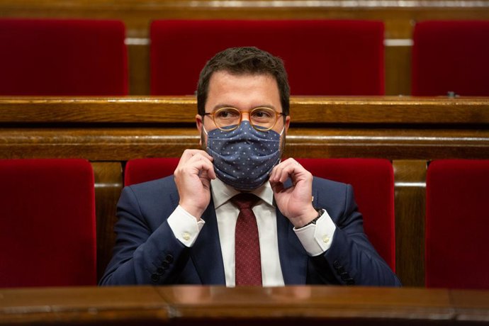 El president interí de la Generalitat, Pere Aragons (Arxiu)