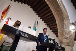 El consejero de Turismo de la Junta de Andalucía, Juan Marín.