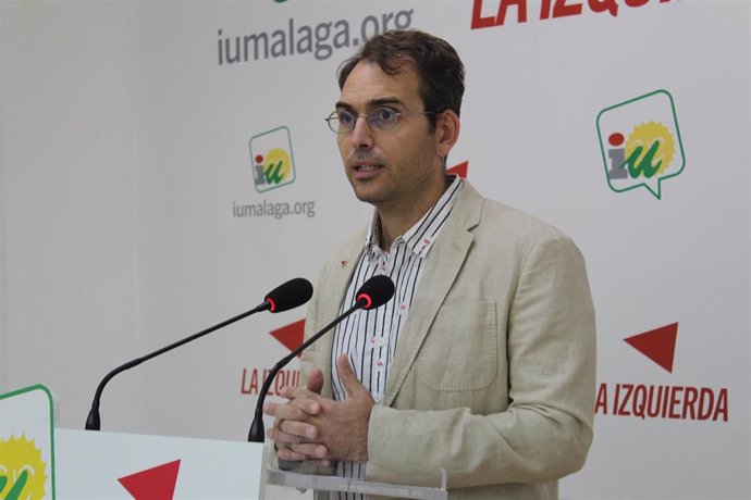 El coordinador regional de IU y portavoz de Adelante Andalucía, Toni Valero.