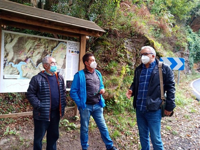 Visita del diputado deCiudadanos Armando Fernández Bartolomé a Boal.