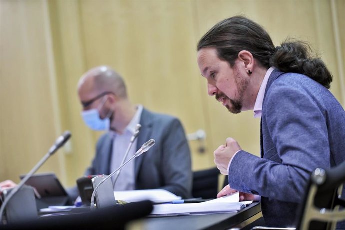 Pablo Iglesias e Ignacio Álvarez presentan el Plan de Choque en Dependencia