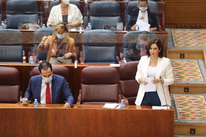 La presidenta de la Comunidad de Madrid, Isabel Díaz Ayuso.