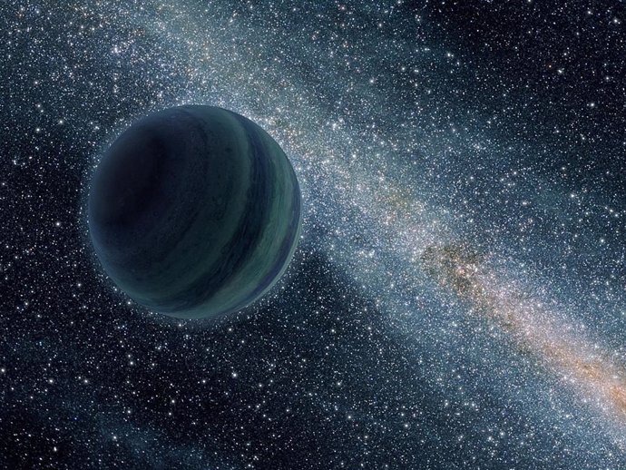 Un pequeño planeta errante hallado en un fugaz evento de microlente
