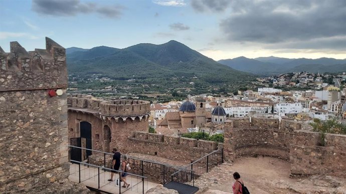 Vista de Onda desde su castillo