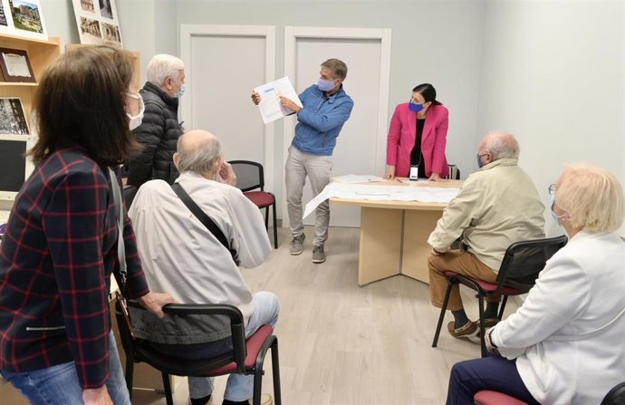 Reunión con los vecinos de San Luis