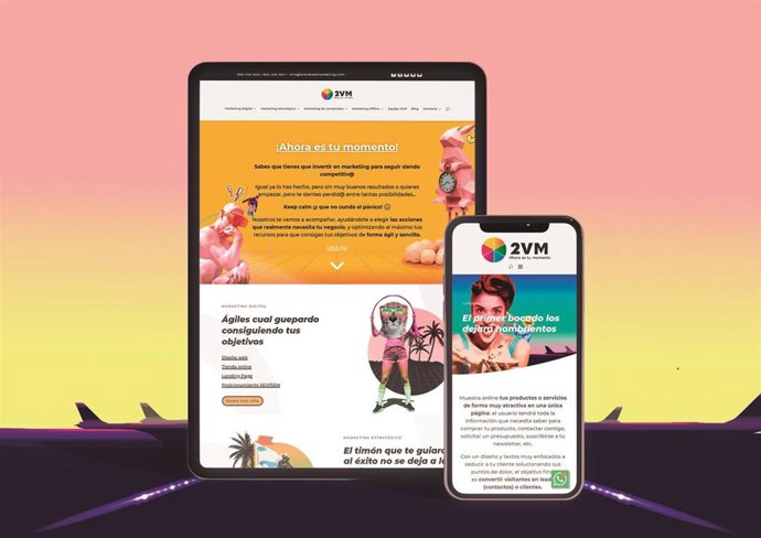 Nueva imagen corporativa de 2 Veces Marketing