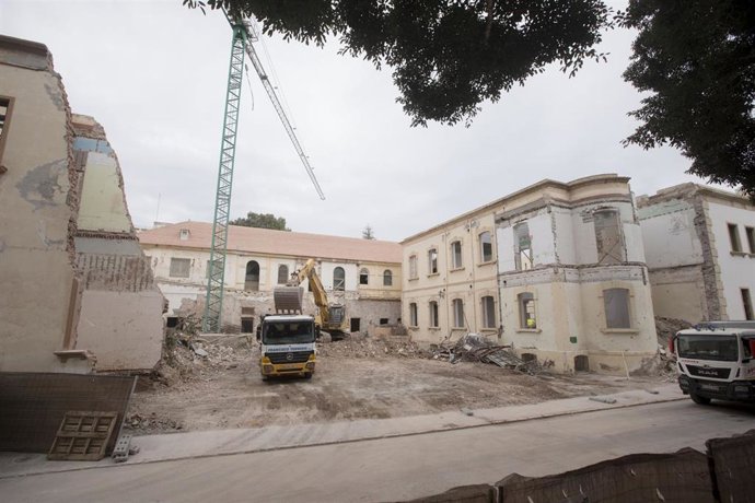 Obras del Hospital provincial de Almería