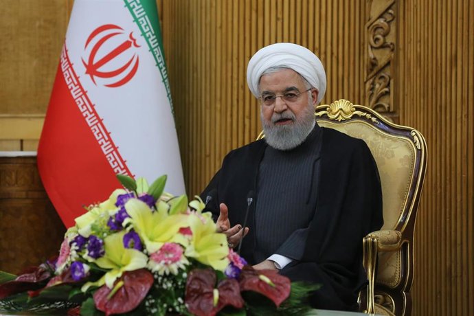 El presidente iraní, Hasán Rohani
