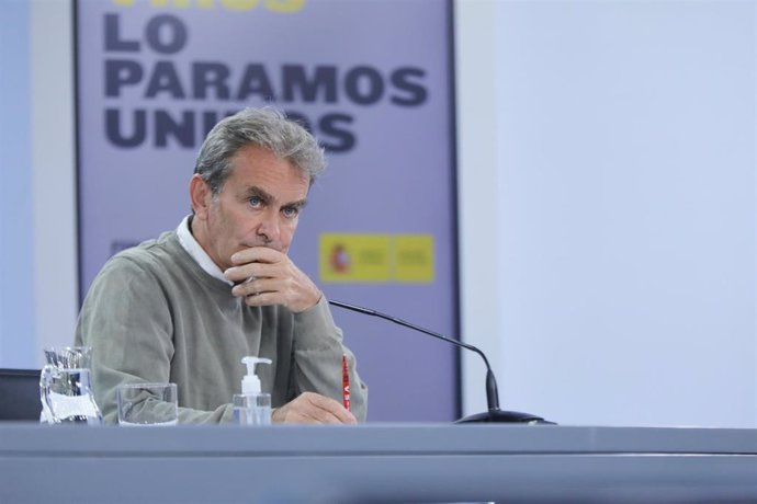 El director del Centro de Coordinación de Alertas y Emergencias Sanitarias -CCAES- Fernando Simón, en Madrid (España), a 28 de septiembre de 2020.