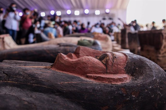Egipto.- Egipto anuncia el descubrimiento de 59 ataúdes de 2.600 años de antigüe