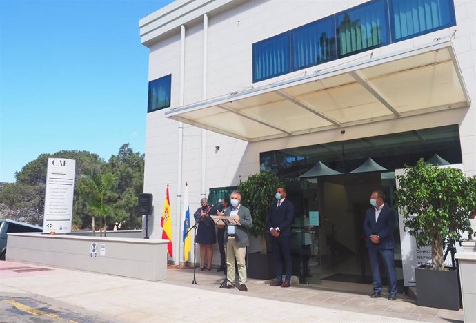 Acto de inauguración del nuevo Centro de Atención Especializada de Los Llanos de Aridane