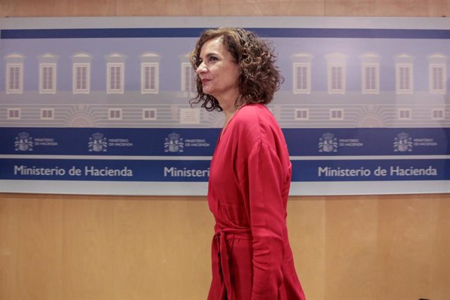 La ministra de Hacienda, María Jesús Montero, tras presidir el Consejo de Política Fiscal y Financiera (CPFF) en el Ministerio de Hacienda, en Madrid (España) a 7 de febrero de 2020.