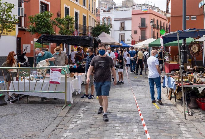 Vuelve el 'Mercadillo del Jueves', de la calle Feria en Sevilla, foto de archivo
