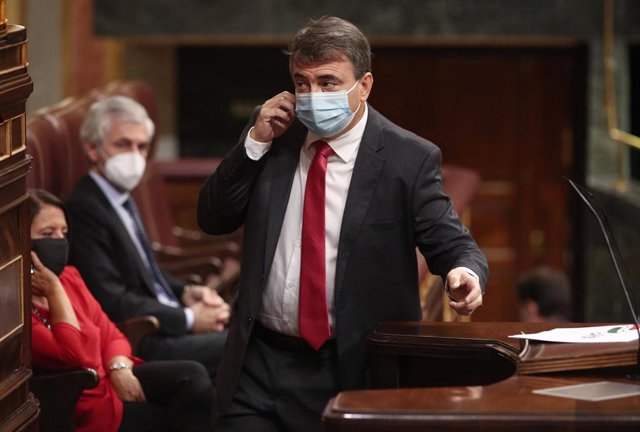 El portavoz del PNV en el Congreso de los Diputados, Aitor Esteban, en una imagen de archivo