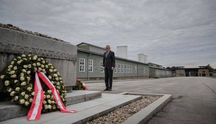 Acto en Austria en memoria de la liberacióin del campo de concentraciíon de Mauthausen