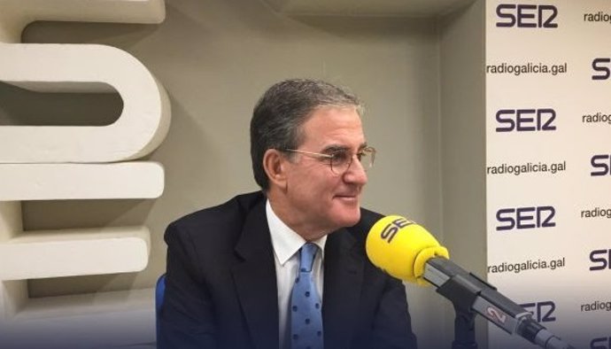 El presidente del Tribunal Superior de Xustiza de Galicia (TSXG), José María Gómez y Díaz-Castroverde, en una entrevista a la Cadena Ser.