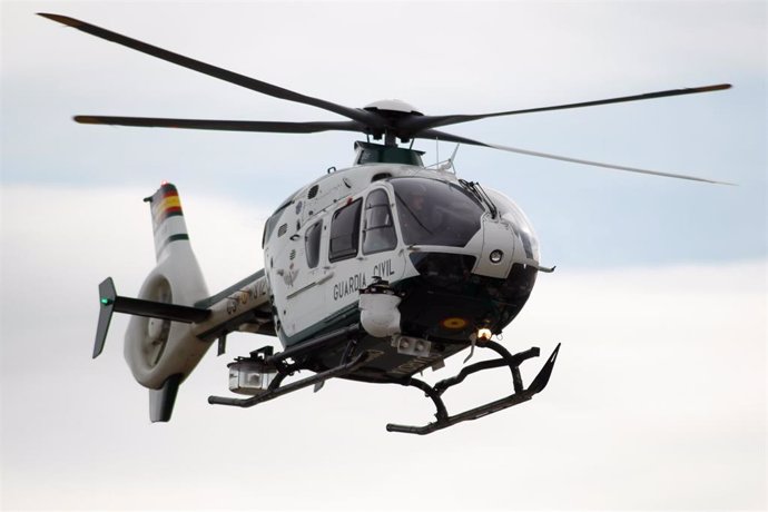 Helicóptero de la Guardia Civil en una imagen de archivo
